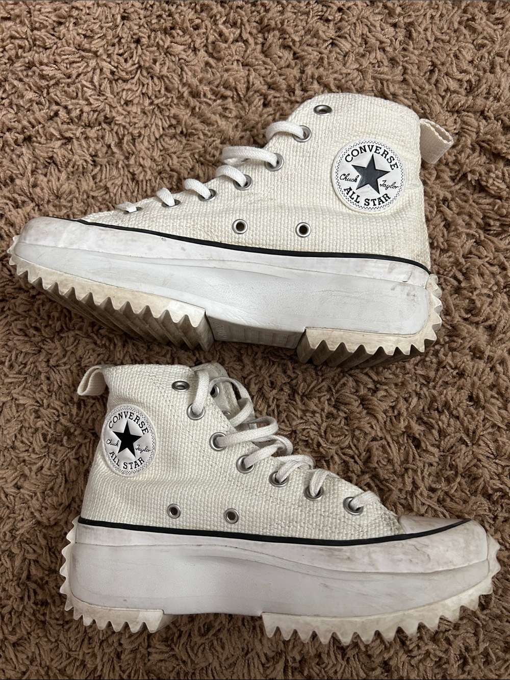 Converse chuck taylor Allstar Runstar hike high top platform sneaker size 7